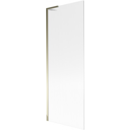 Mexen Next L vonios pertvara 1-durų 70 x 150 cm, juostelės, auksinė - 895-070-000-03-09-50