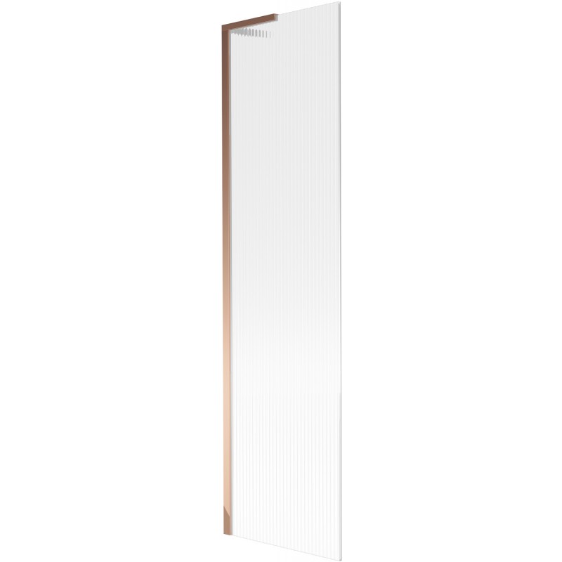 Mexen Next L vonios kambario pertvara, 1 durys, 50 x 150 cm, juostelės, rožinis auksas - 895-050-000-03-09-60