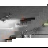 Mexen Next L vonios užuolaida 1-durė 70 x 150 cm, dryžiai, šlifuotas varis - 895-070-000-03-09-65