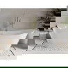 Mexen Celia laisvai pastatoma vonia 170 x 75 cm, balta, auksinis perpylimas - 52331707500-50