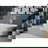 Mexen Luna laisvai stovinti vonia 170 x 80 cm, balta, baltas perpildymo angas - 52031708000-20