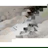 Mexen Celia laisvai stovinti vonia 170 x 75 cm, balta, šlifuotas nikelis - 52331707500-97