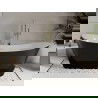 Mexen Celia laisvai pastatoma vonia 170 x 75 cm, balta/juoda, aukso šlifuotas perliukas - 52331707575-55