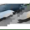 Mexen Luna laisvai pastatoma vonia 150 x 75 cm, balta/juoda, gun gray šlifuota perpylimo - 52031507575-66