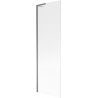Mexen Next L vonios pertvara, 1-skydelinis 60 x 150 cm, dryžuotas, gun metal - 895-060-000-03-09-95