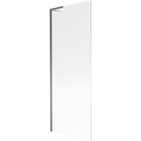 Mexen Next L vonios sienelė 1-durų 70 x 150 cm, dryžiai, ginklo metalo - 895-070-000-03-09-95