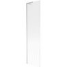 Mexen Next L vienos dalies vonios pertvara 50 x 150 cm, juostos, šlifuotas nikelis - 895-050-000-03-09-97