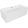 Mexen Nita laisvai stovinti vonia 170 x 80 cm, balta, gun gray šlifuotas perpiltas - 52091708000-66