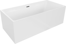 Mexen Nita laisvai stovinti vonia 170 x 80 cm, balta, gun gray šlifuotas perpiltas - 52091708000-66