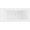 Mexen Nita laisvai stovinti vonia 170 x 80 cm, balta, gun gray šlifuotas perpiltas - 52091708000-66