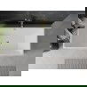 Mexen Nita laisvai stovinti vonia 170 x 80 cm, balta/juoda, auksinis perteklius - 52091708075-50