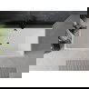 Mexen Nita laisvai stovinti vonia 170 x 80 cm, balta/juoda, juodas persipylimas - 52091708075-70