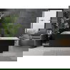 Mexen Nita laisvai stovinti vonia 170 x 80 cm, balta/juoda, perpildymas gun metal - 52091708075-95