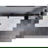 Mexen Lita laisvai pastatoma vonia 170 x 75 cm, balta/juoda, juodas perlietinis - 52121707575-70