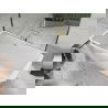 Mexen Tonia laisvas 170 x 75 cm, balta, matinė auksinė - 52171707500-55