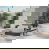 Mexen Tonia laisvai stovinti vonia 170 x 75 cm, balta, šepečiuoto vario perpylimas - 52171707500-65