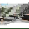 Mexen Tonia laisvai stovinti vonia 170 x 75 cm, balta/juoda, perpildymas rožinis auksas - 52171707575-60