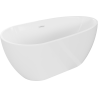 Mexen Eos laisvai pastatoma vonia 150 x 75 cm, balta, baltas perpylimo anga - 52471507500-20