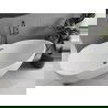 Mexen Eos laisva vonia 150 x 75 cm, balta, gun gray šlifuota - 52471507500-66