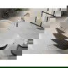 Mexen Roxy laisvas 170 x 80 cm, balta/juoda, auksinė perlaidyba - 51201708075-50