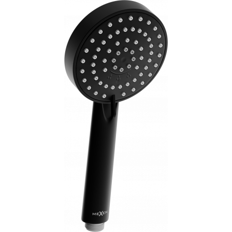 Mexen R-75 3 funkcijų rankinis dušas, Juoda - 79575-70