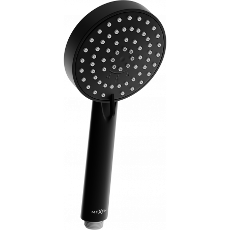Mexen R-75 dušo rankena 3-funkcinė, juoda - 79575-70