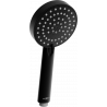 Mexen R-75 3-funkcijų dušo galvutė, juoda - 79575-70