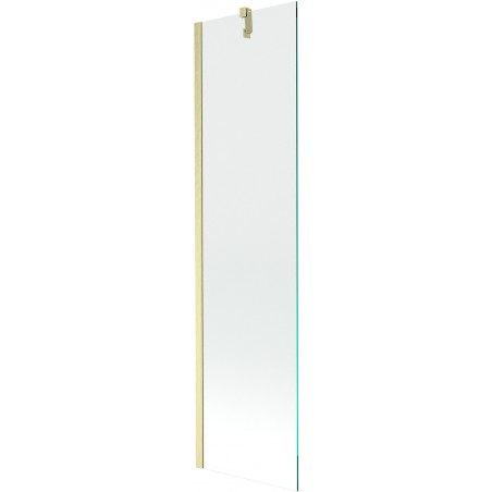 Mexen Next vonios ekranas 1-duris 50 x 150 cm, permatomas, auksinis šlifuotas - 895-050-000-00-00-55