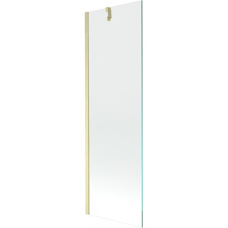 Mexen Next vienos dalies vonios ekranas 60 x 150 cm, skaidrus, auksinis šlifuotas - 895-060-000-00-00-55