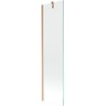 Mexen Next vienasparnis vonios pertvaras 50 x 150 cm, skaidrus, valcuotas varis - 895-050-000-00-00-65