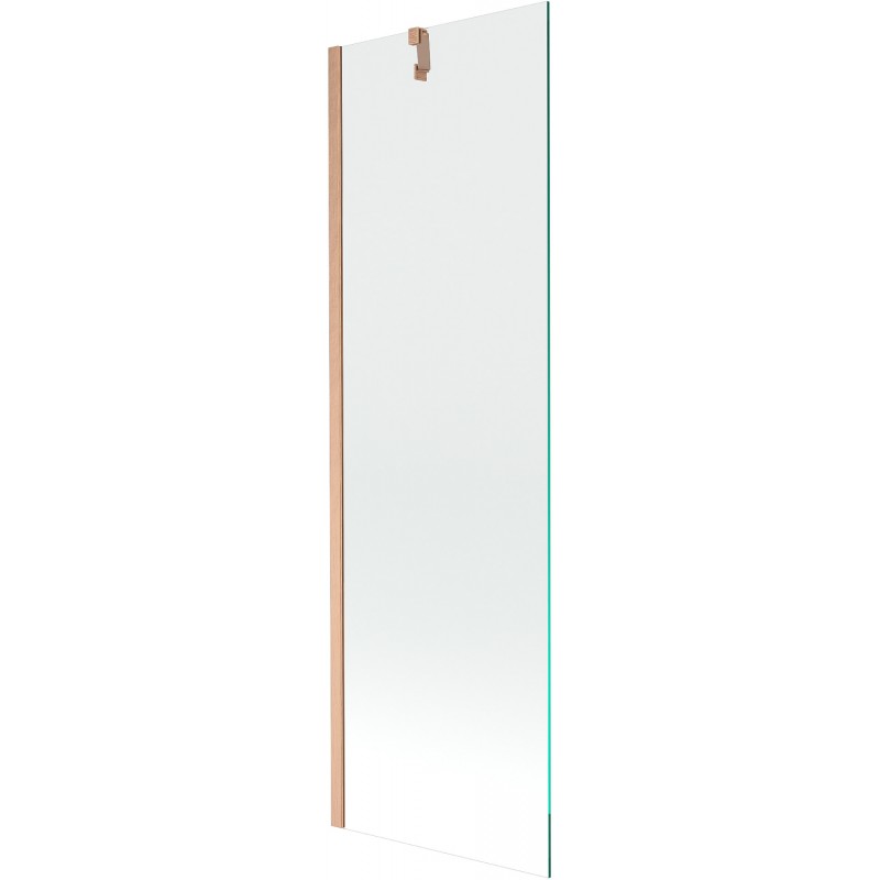 Mexen Next vonios siena 1-durų 60 x 150 cm, skaidri, šlifuota varis - 895-060-000-00-00-65