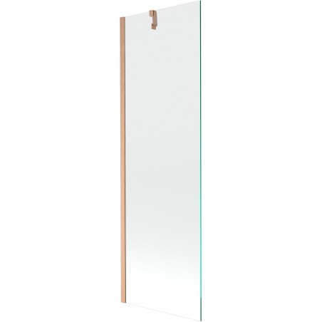 Mexen Next vonios siena 1-durų 60 x 150 cm, skaidri, šlifuota varis - 895-060-000-00-00-65