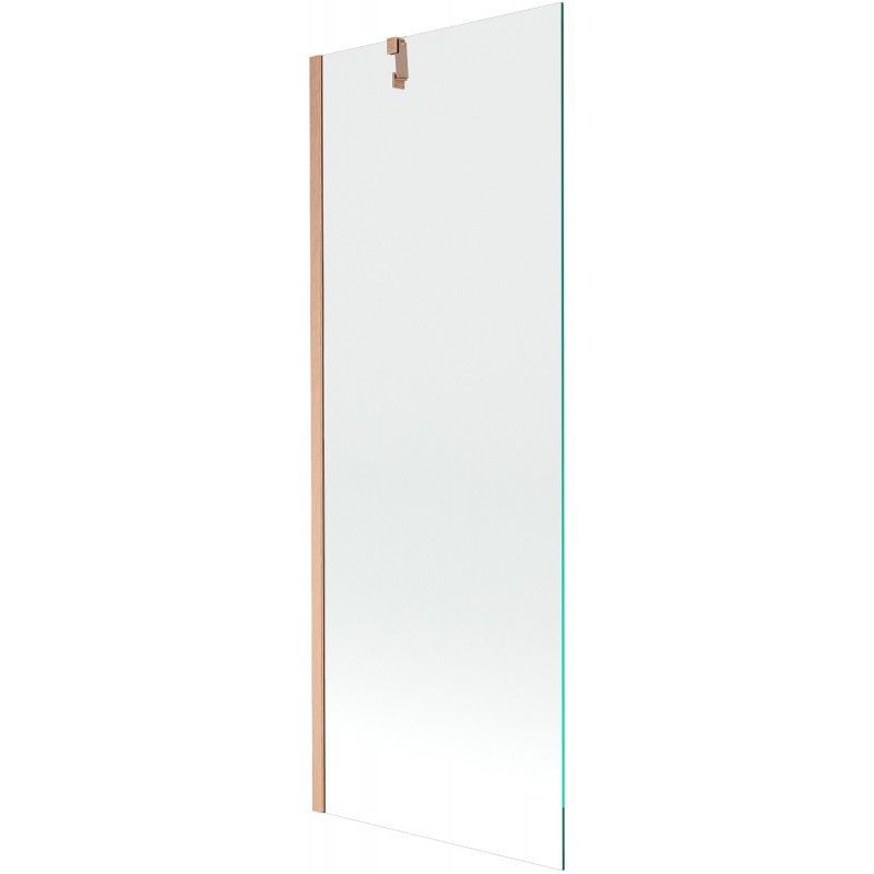 Mexen Next vonios pertvara, 1 durų, 70 x 150 cm, permatoma, šlifuota varis - 895-070-000-00-00-65