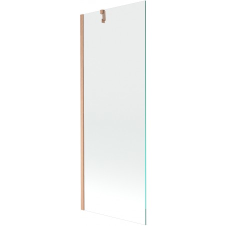 Mexen Next vonios pertvara, 1 durų, 70 x 150 cm, permatoma, šlifuota varis - 895-070-000-00-00-65
