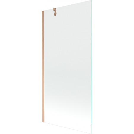 Mexen Next vonios ekranas, vienos dalies, 90 x 150 cm, skaidrus, šepečiu valyta varis - 895-090-000-00-00-65