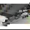 Mexen Next viengubis vonios ekranas 80 x 150 cm, skaidrus, gun metal - 895-080-000-00-00-95