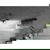 Mexen Next vonios sienelė 1-duris 100 x 150 cm, skaidri, gun metal - 895-100-000-00-00-95