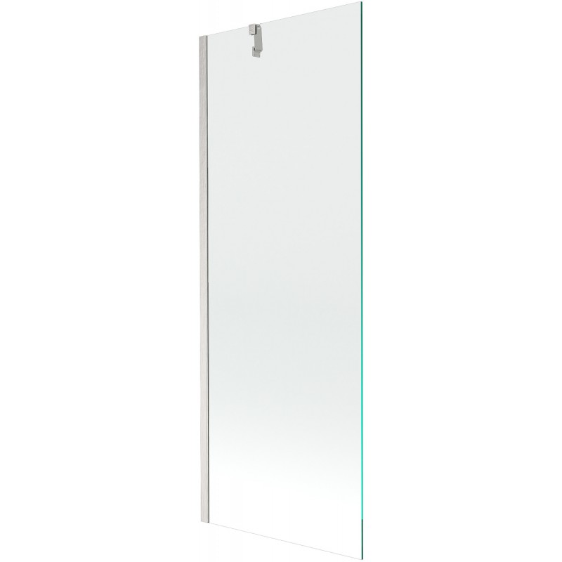 Mexen Next vonios ekranas su vienu sparnu 70 x 150 cm, permatomas, šlifuotas nikelis - 895-070-000-00-00-97