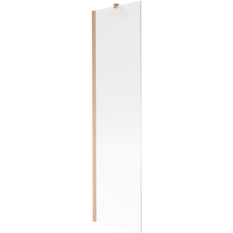 Mexen Next vonios pertvara 1-sparninė 50 x 150 cm, juostelės, šlifuotas varis - 895-050-000-00-09-65