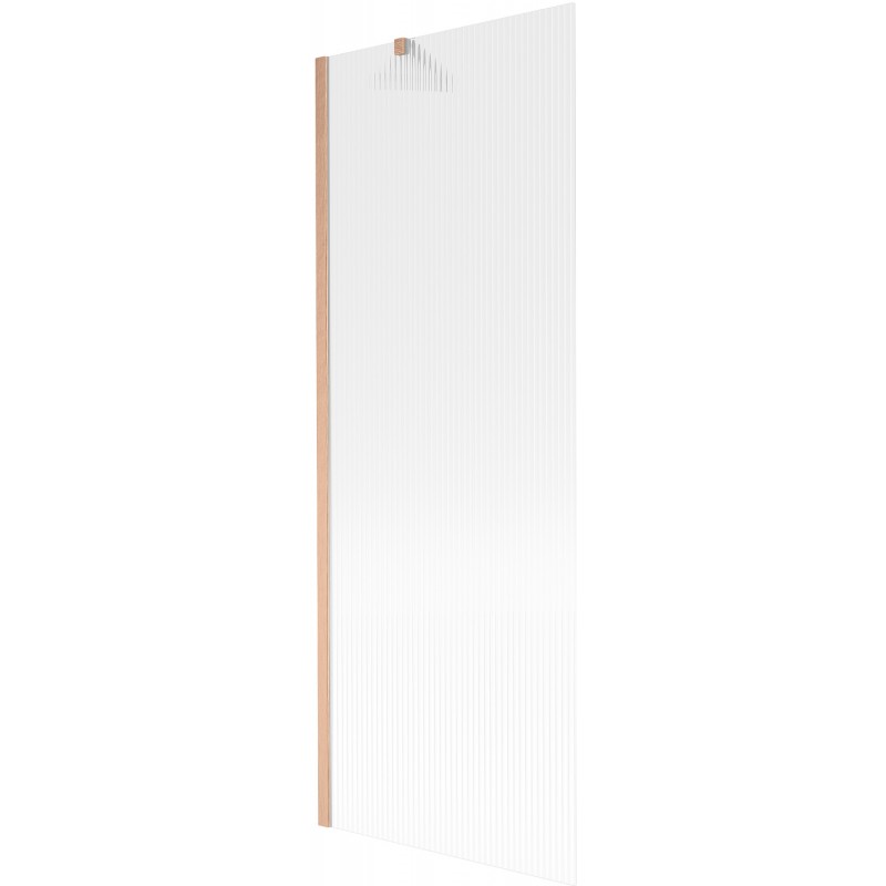 Mexen Next vonios pertvara 1-durys 70 x 150 cm, dryžuota, šepečiuota varis - 895-070-000-00-09-65