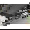 Mexen Next vonios dušo sienelė, 1-durų, 50 x 150 cm, dryžuotas, šlifuotas gun gray - 895-050-000-00-09-66
