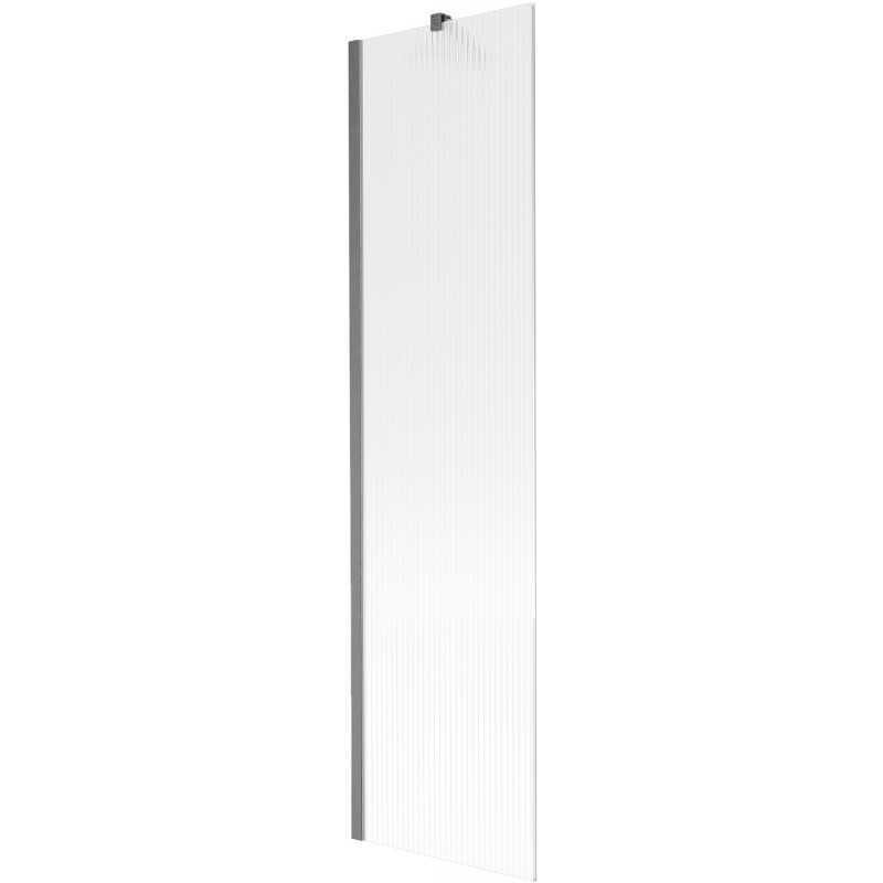 Mexen Next vonios dušo sienelė, 1-durų, 50 x 150 cm, dryžuotas, šlifuotas gun gray - 895-050-000-00-09-66