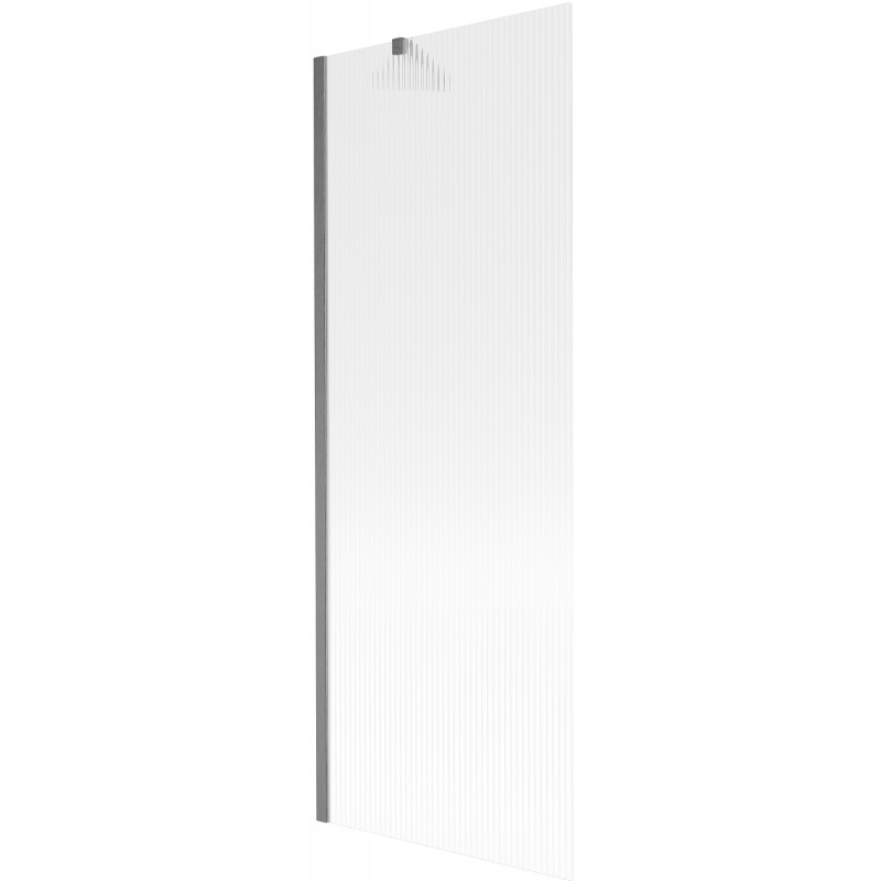 Mexen Next vonios pertvara su 1 sparnu 70 x 150 cm, dryžuota, šepetuota ginklų pilka - 895-070-000-00-09-66