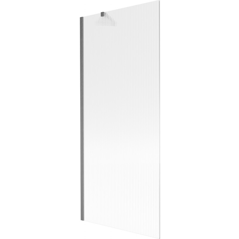 Mexen Next vonios pertvara, vieno sparno 80 x 150 cm, dryžuota, šlifuota pilka - 895-080-000-00-09-66