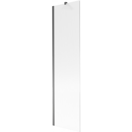 Mexen Next vonios pertvara su viena dalimi 50 x 150 cm, dryžiai, gun metal - 895-050-000-00-09-95