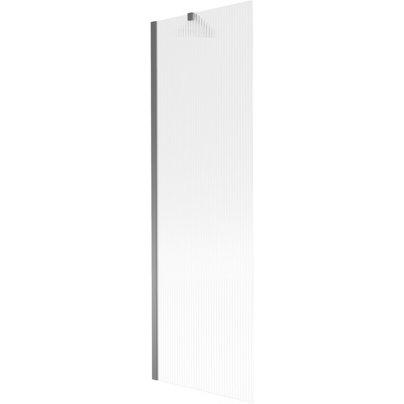 Mexen Next vonios pertvara, vienos dalies 60 x 150 cm, dryžuota, tamsaus metalo - 895-060-000-00-09-95