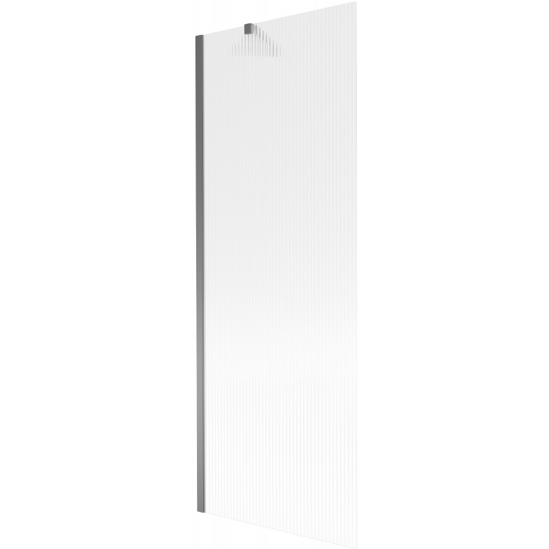 Mexen Next vonios panelis, vienos dalies, 70 x 150 cm, dryžuotas, tamsi metalo spalva - 895-070-000-00-09-95