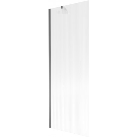 Mexen Next vonios pertvara vienos dalies 70 x 150 cm, dryžuota, ginkluotas metalas - 895-070-000-00-09-95