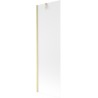 Mexen Next vonios pertvara, 1 dalių, 60 x 150 cm, matinis, šepetuotas auksas - 895-060-000-00-30-55