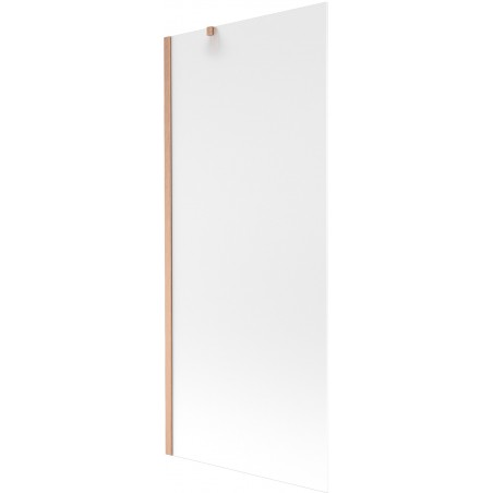 Mexen Next vonios pertvara 1-duris 80 x 150 cm, matinė, šlifuotas varis - 895-080-000-00-30-65